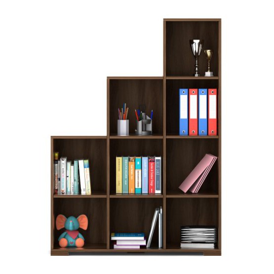 Book Case 123 - Walnut Bronze Woodpore