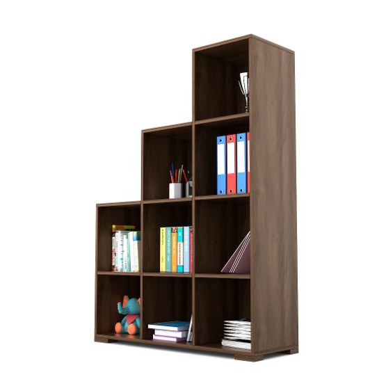 Book Case 123 - Walnut Bronze Woodpore