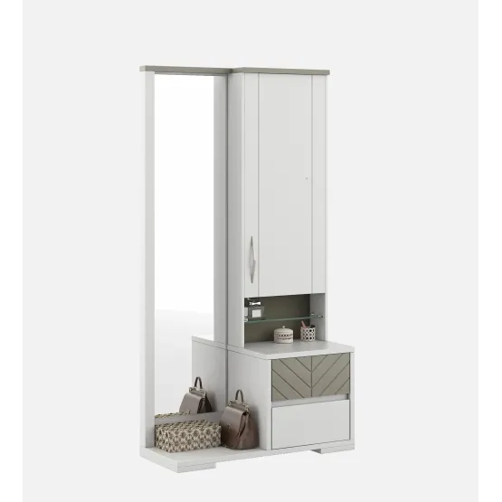 Alaska Dressing Table V2-high Gloss White