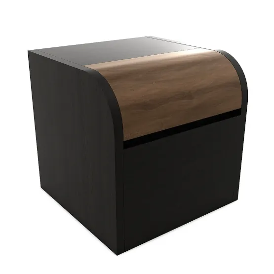 Ml Amazon Bed Side Table - Natural Wenge Woodpore