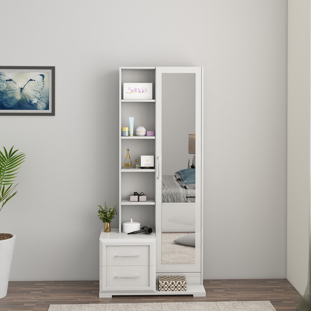 Arctic Dresser - High Gloss White