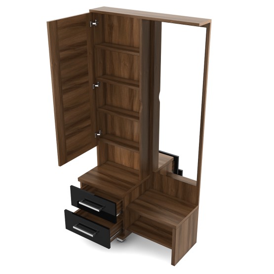 Kosmo Autumn V2 Dressing Table - Walnut Bronze