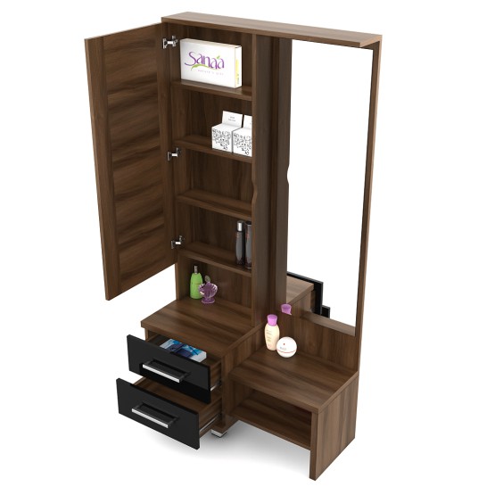 Kosmo Autumn V2 Dressing Table - Walnut Bronze