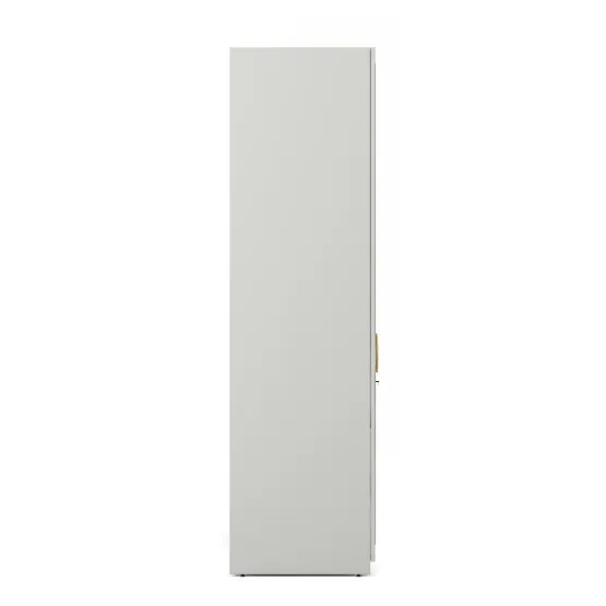 Akira 4 Door Wardrobe Without Mirror- Pumic Grey