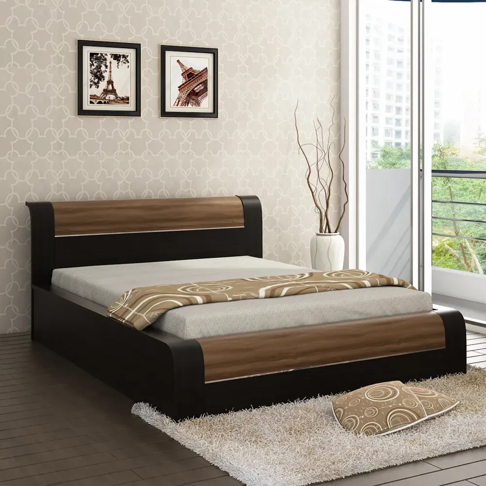 Ml Amazon King Bed With 3/4th Lift On - Natural Wenge