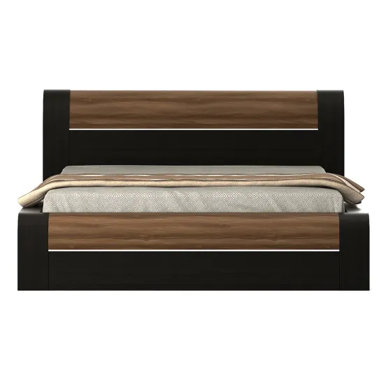 Ml Amazon Queen Bed With 3/4 Lift On - Natural Wenge