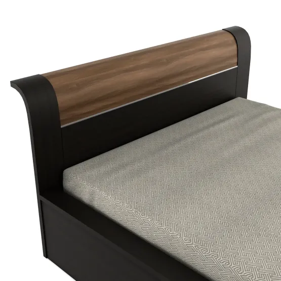 Ml Amazon King Bed With 3/4th Lift On - Natural Wenge