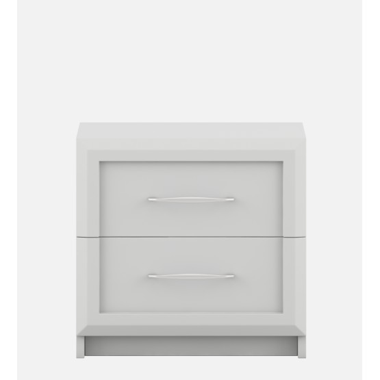 Kosmo Arctic Bedside - High Gloss White