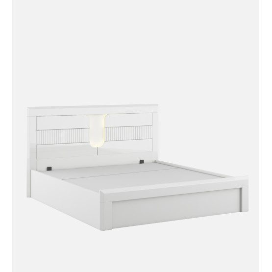 Kosmo Arctic King Bed Full Lift On With Top Panel?? - High Gloss White