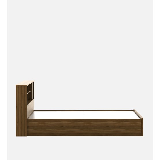 Arthur Queen Bed With Box Type Storage - Natural Teak