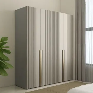 Spacewood Astor 4 Door Wardrobe - Esm Cashmere 40