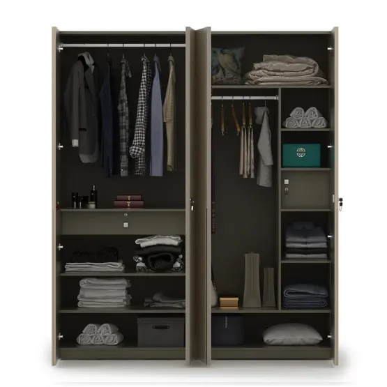 Spacewood Astor 4 Door Wardrobe - Esm Cashmere 40