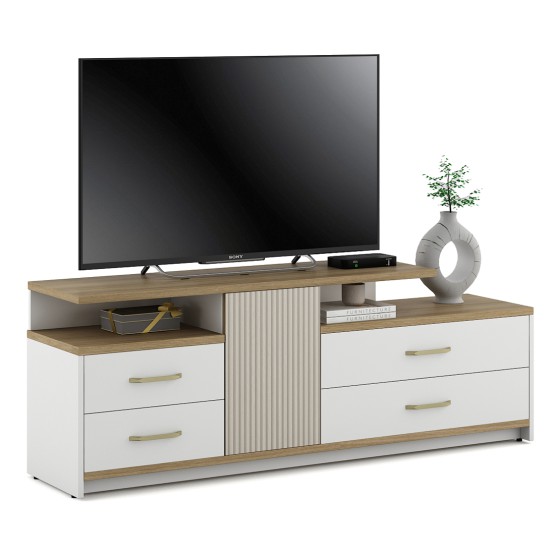 Kosmo Base Tv Unit St - Kingston White