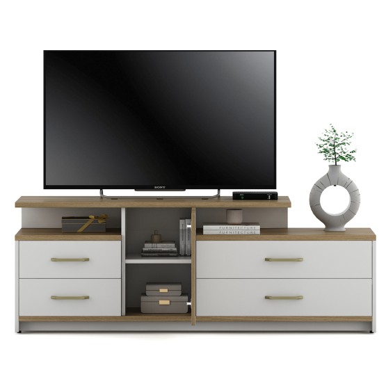 Kosmo Base Tv Unit St - Kingston White