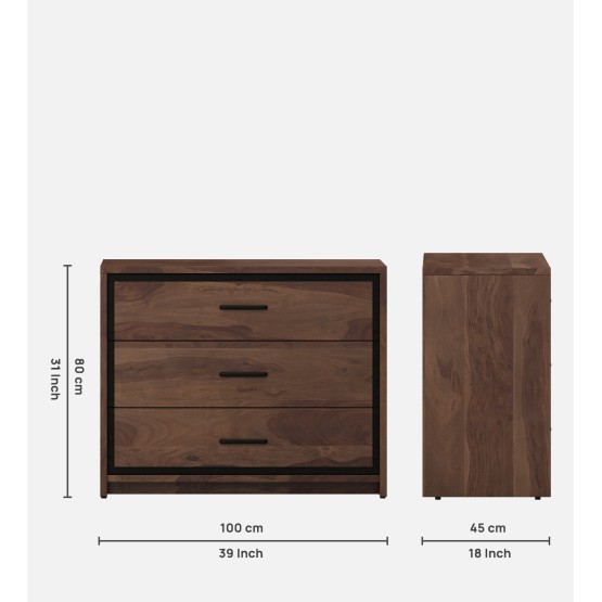 Kosmo Chest Of Drawer Boston - Sheesham