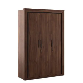 Spacewood Boston 3 Door Wardrobe - Sheesham