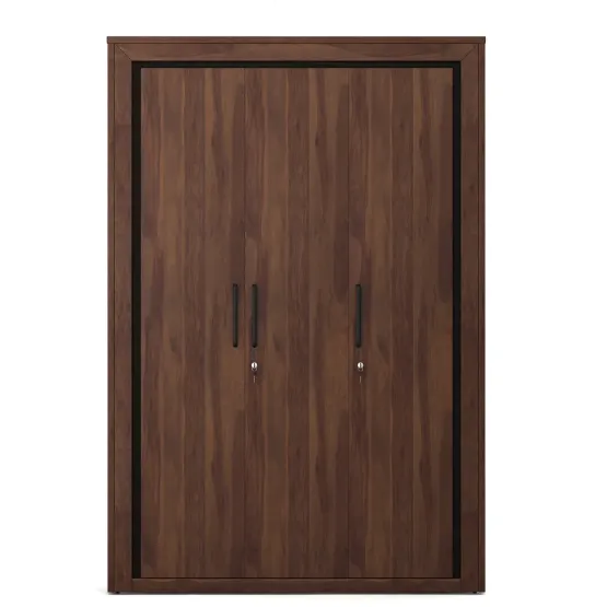 Spacewood Boston 3 Door Wardrobe - Sheesham