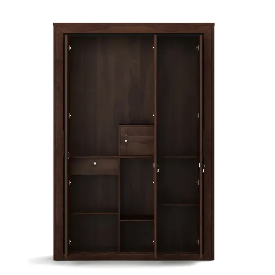 Spacewood Boston 3 Door Wardrobe - Sheesham