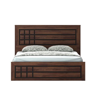 Boston V3 King Bed Full Lifton - Sheesham