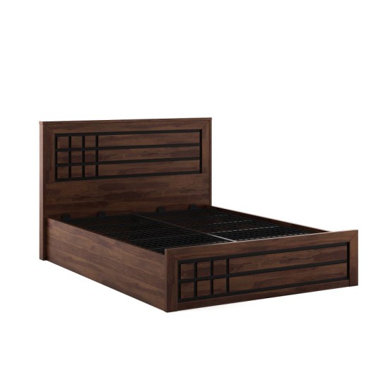 Kosmo Boston V3 Queen Bed Full Lifton - Sheesham