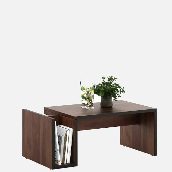 Kosmo Center Table Ct 105 In Sheesham & Natural Wenge