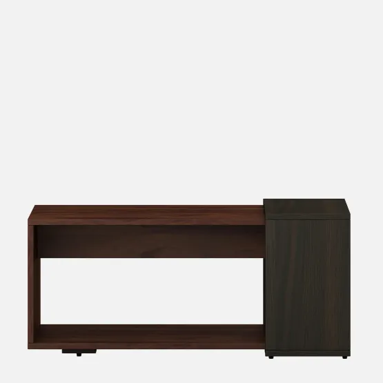 Kosmo Center Table Ct 107 In Sheesham & Fumed Oak