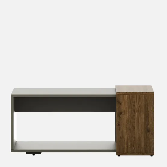 Kosmo Center Table Ct 108 In Modern Ash & Classic Oak