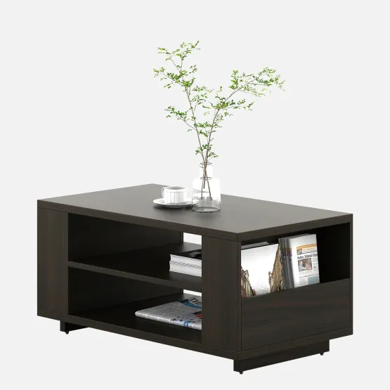 Kosmo Center Table Ct 110 In Fumed Oak