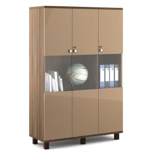 Chief Book Case 1200 (w) X 450 (d) X 1800 (h) - Capachino