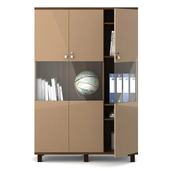 Chief Book Case 1200 (w) X 450 (d) X 1800 (h) - Capachino