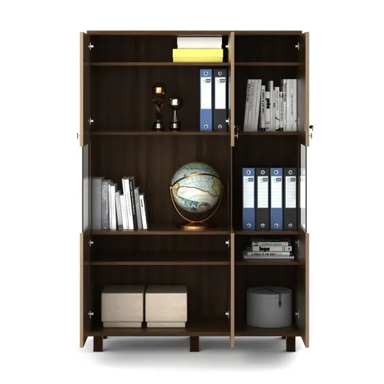 Chief Book Case 1200 (w) X 450 (d) X 1800 (h) - Capachino