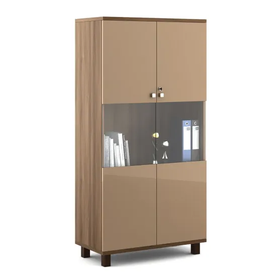 Chief Book Case 900 (w) X 450 (d) X 1800 (h) - Capachino