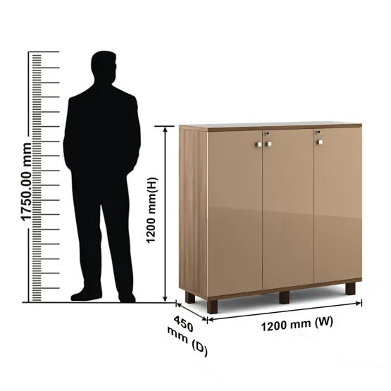 Chief Mid Height Storage 1200 (w) X 450 (d) X 1200 (h) - Capachino