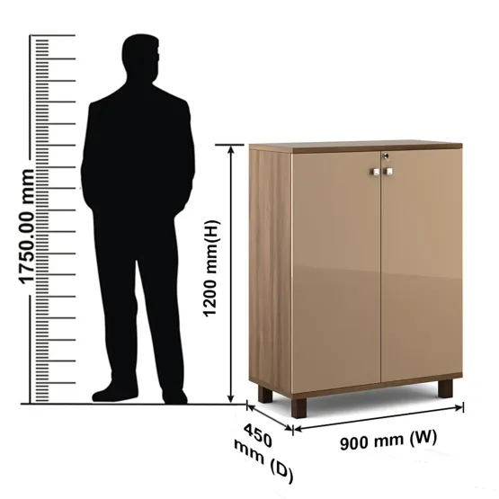 Chief Mid Height Storage 900 (w) X 450 (d) X 1200 (h) - Capachino