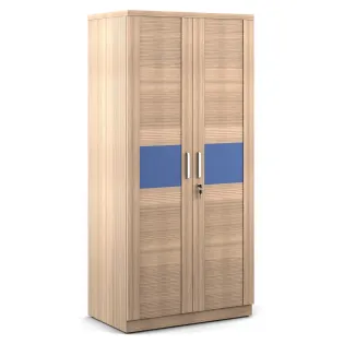 Coral 2 Door Wardrobe - Drift Wood