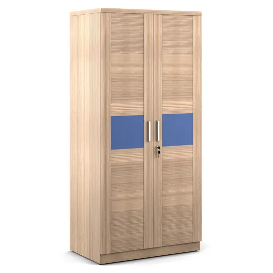 Kosmo Coral 2 Door Wardrobe - Drift Wood