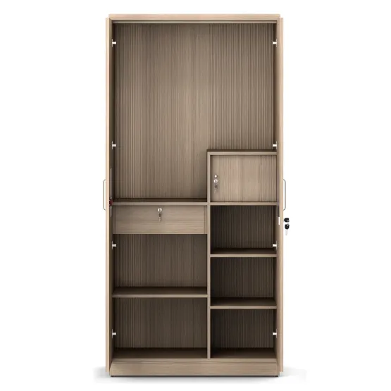 Kosmo Coral 2 Door Wardrobe - Drift Wood