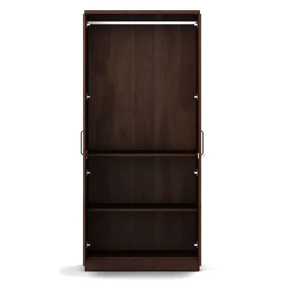 Carnival 2 Door Wardrobe With Mirror - Sheesham