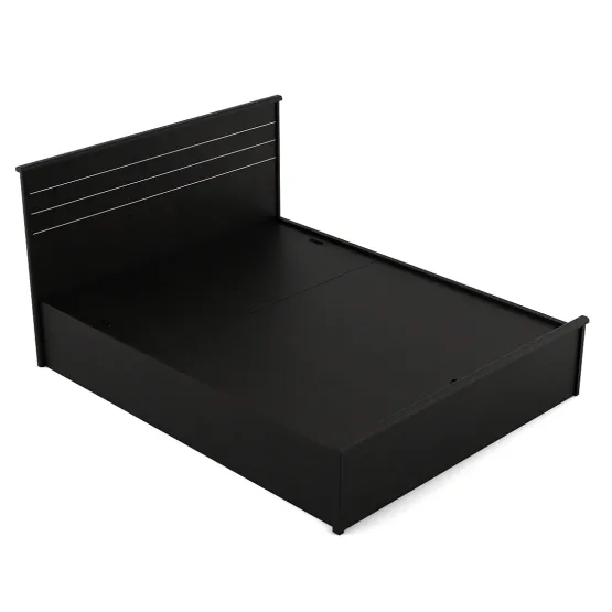 Kosmo Carnival V2  King Bed With 3/4 Lift On Hd - Natural Wenge Woodpore