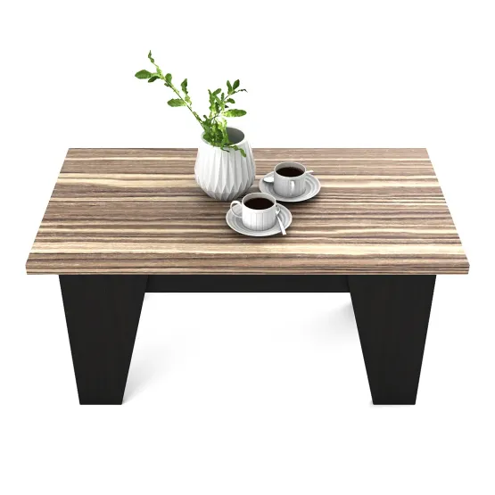 Kosmo Center Table 32 - Natural Ebony & Natural Wenge