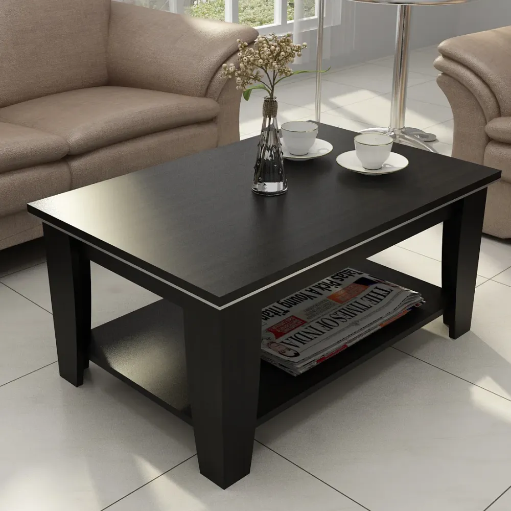 Kosmo Centre Table Ct03 - Natural Wenge Woodpore