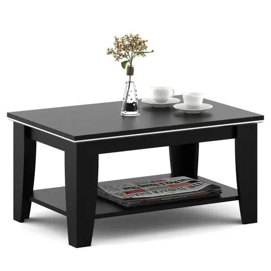 Kosmo Centre Table Ct03 - Natural Wenge Woodpore