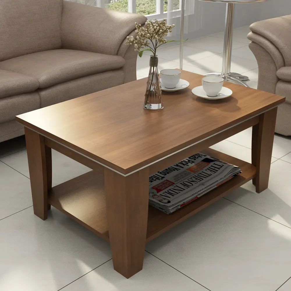 Centre Table Ct 03 - Walnut Rigato Woodpore