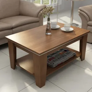 Kosmo Centre Table Ct03 - Walnut Rigato Woodpore