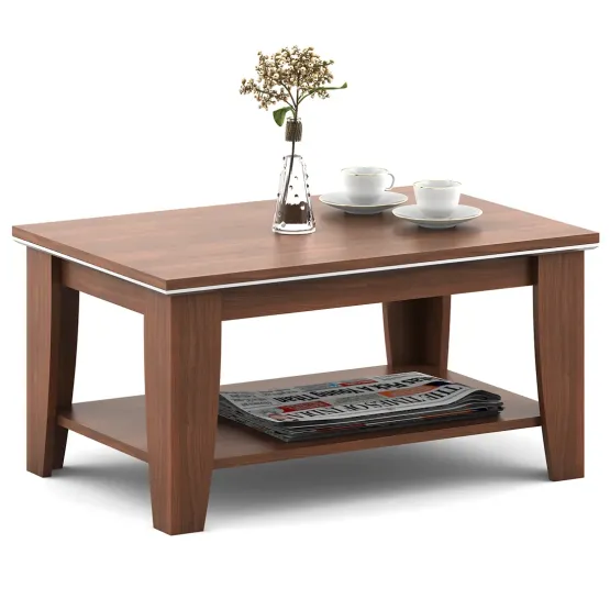 Centre Table Ct 03 - Walnut Rigato Woodpore