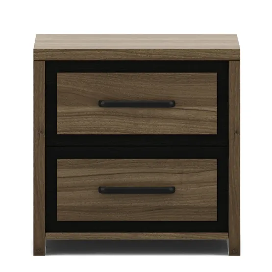 Kosmo Dublin Bedside - Lyon Walnut