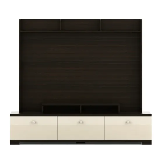 Kosmo Wall Unit Glx 1816a - Fumed Oak (woodpore)