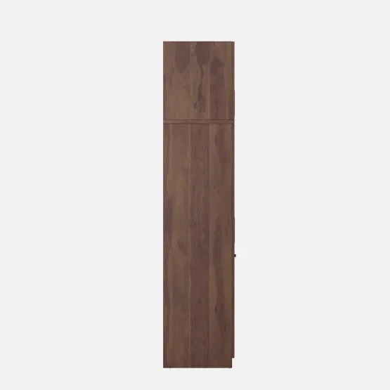 Grace 3 Door Wardrobe Without Mirror With Loft -sheesham