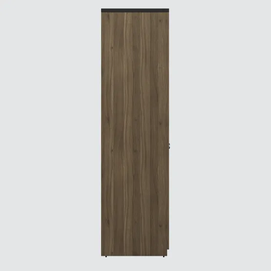 Kosmo Hover 4 Door Wardrobe Without Mirror-lyon Walnut & Natural Wenge