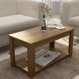 Harmony Centre Table - Natural Teak